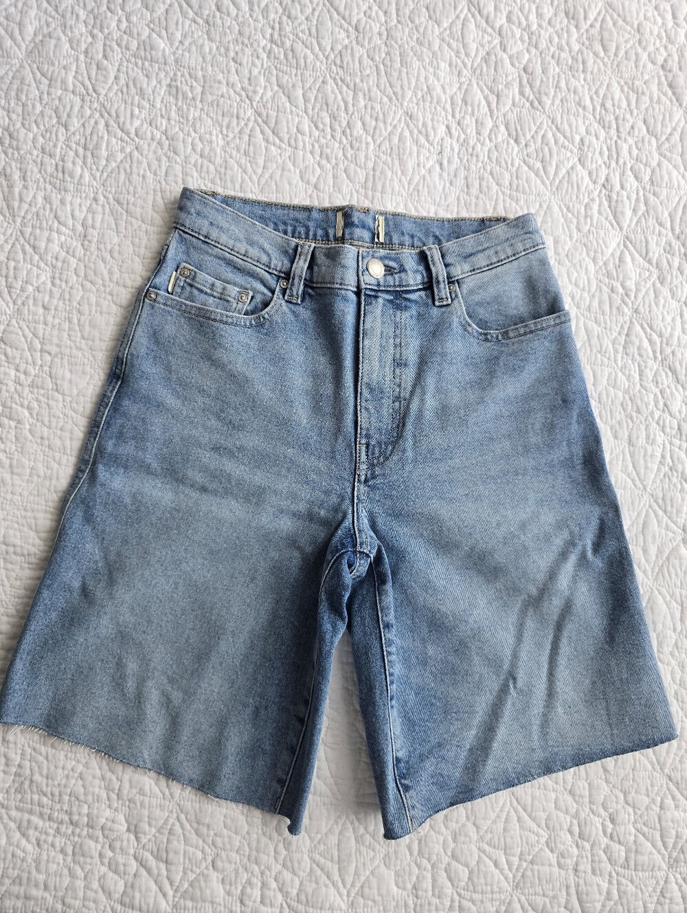 DL1961 Zoie Relaxed Denim Bermuda Jean Shorts
